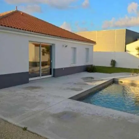 House Sur Mer - Charmante Maison Des Annees 70 Entierement Renovee Avec Sa Piscine Privee - Proche Du Marche Сasa de vacaciones Vaux-sur-Mer