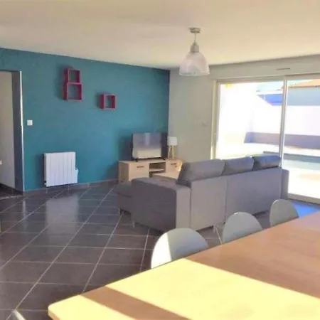 Сasa de vacaciones House Sur Mer - Charmante Maison Des Annees 70 Entierement Renovee Avec Sa Piscine Privee - Proche Du Marche Vaux-sur-Mer